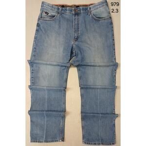 Wrangler (38x38) Vintage Relaxed Straight Blue Denim jeans